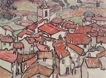 Vue de Grimaud
